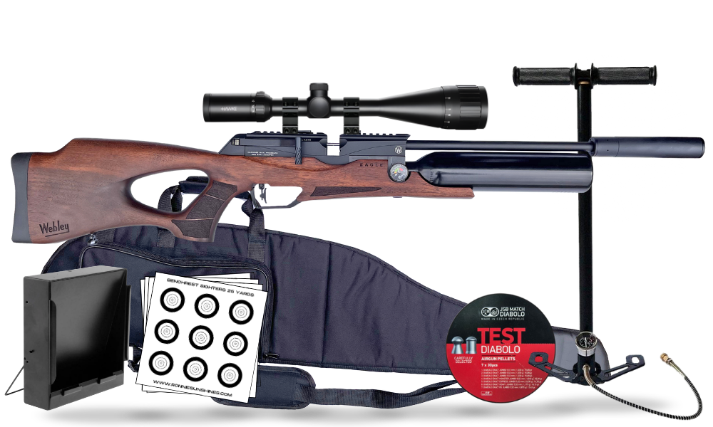 Webley Eagle PCP Air Rifle Combo - Ronnie Sunshines