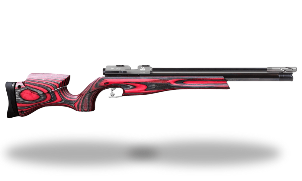 Air Arms HFT 500 Air Rifle (Red) - Ronnie Sunshines