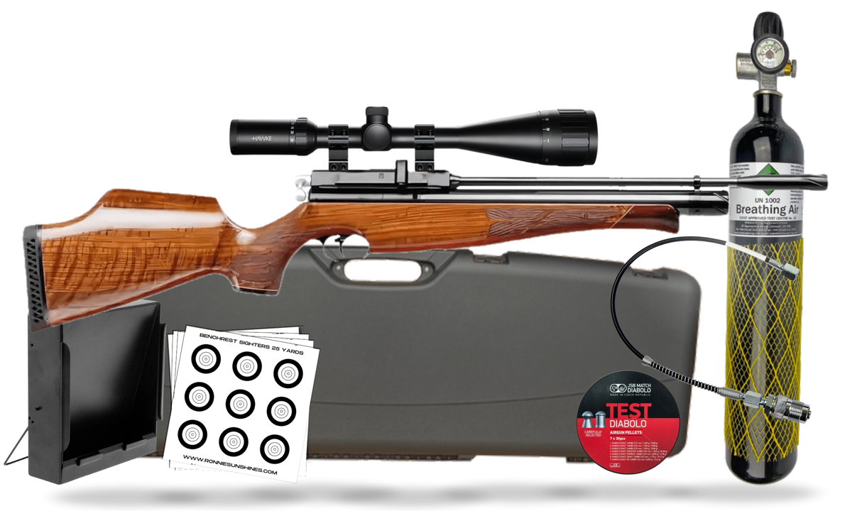 kit-premium Air Arms S410 Walnut Premium Combo