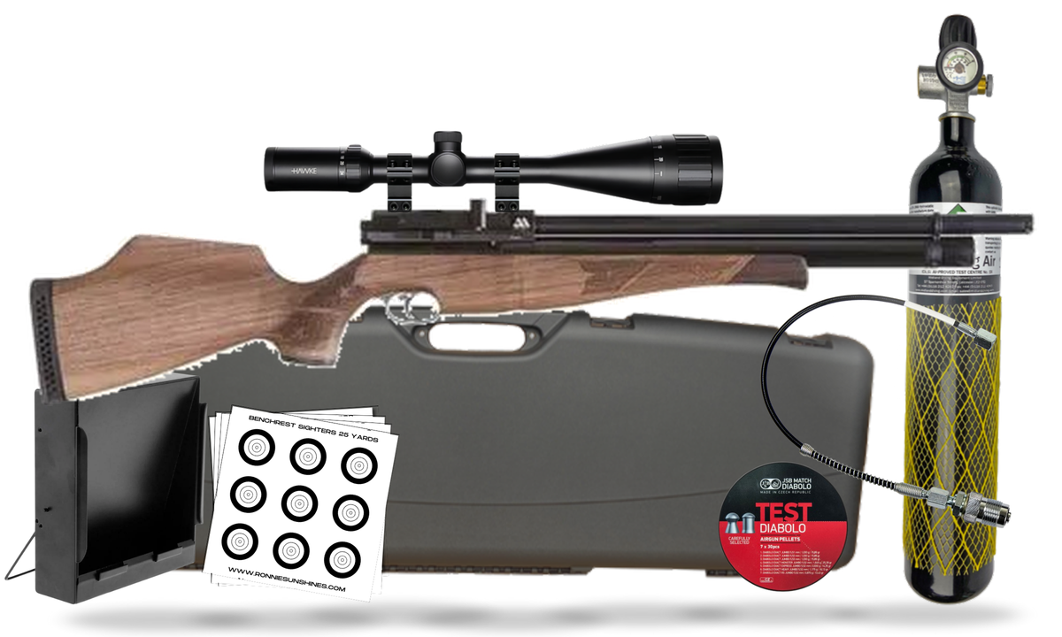 kit-premium Air Arms S510 Walnut Premium Combo