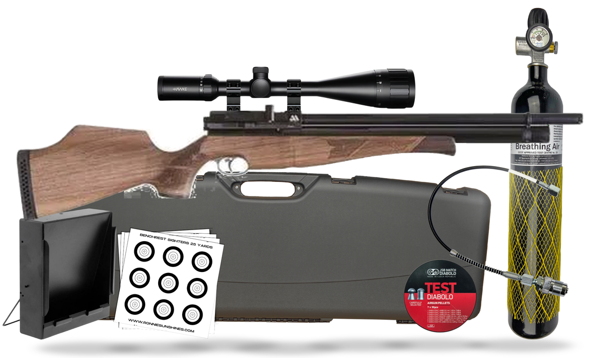 kit-premium Air Arms S510 Walnut Premium Combo
