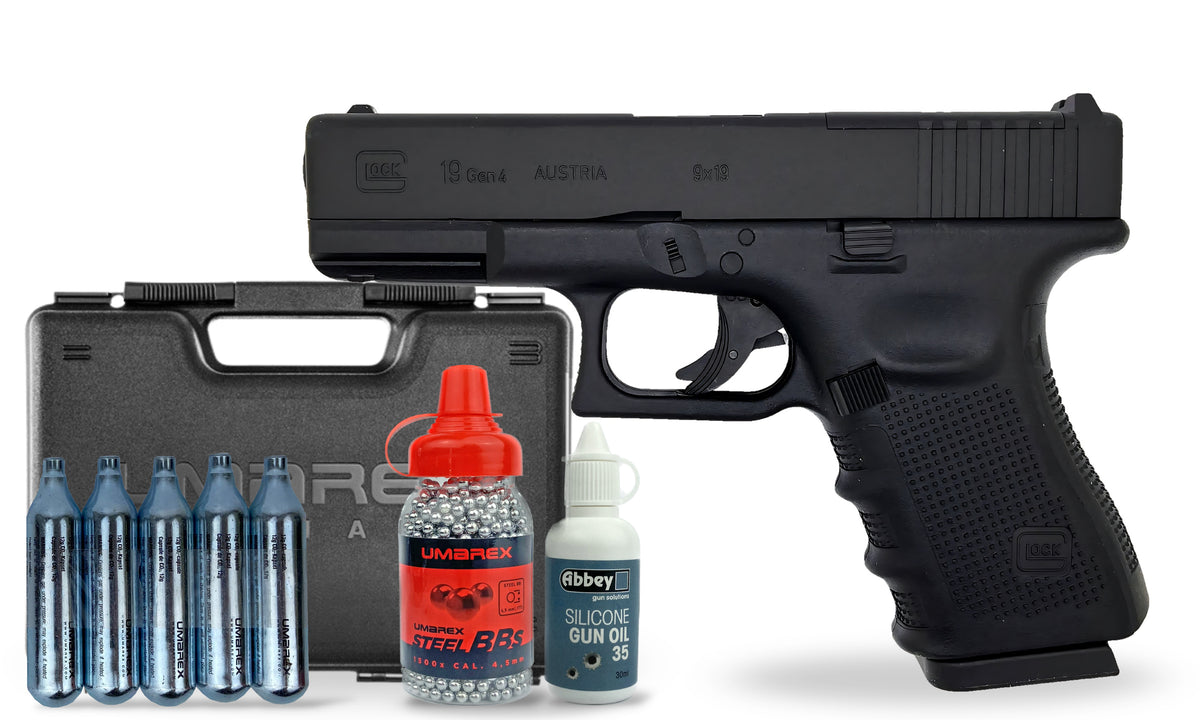 kit-premium Glock 19 G4 MOS BB Air Pistol Premium Combo
