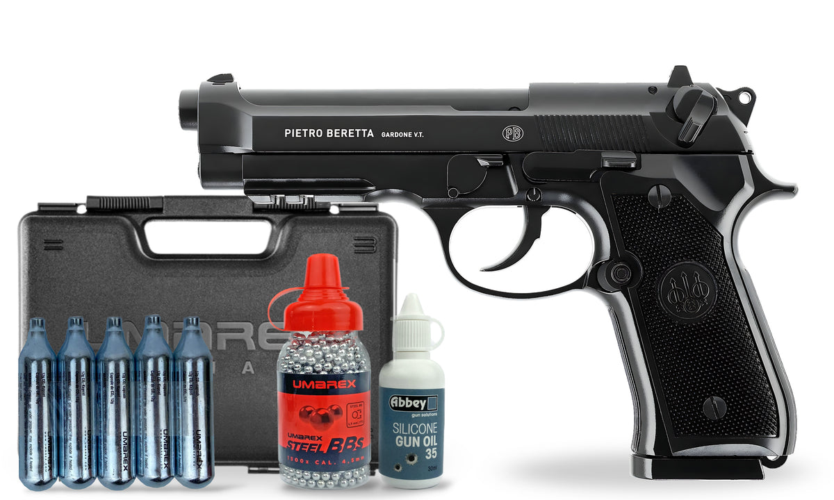 kit-premium Umarex Beretta M92 A1 4.5mm Air Pistol Premium Combo