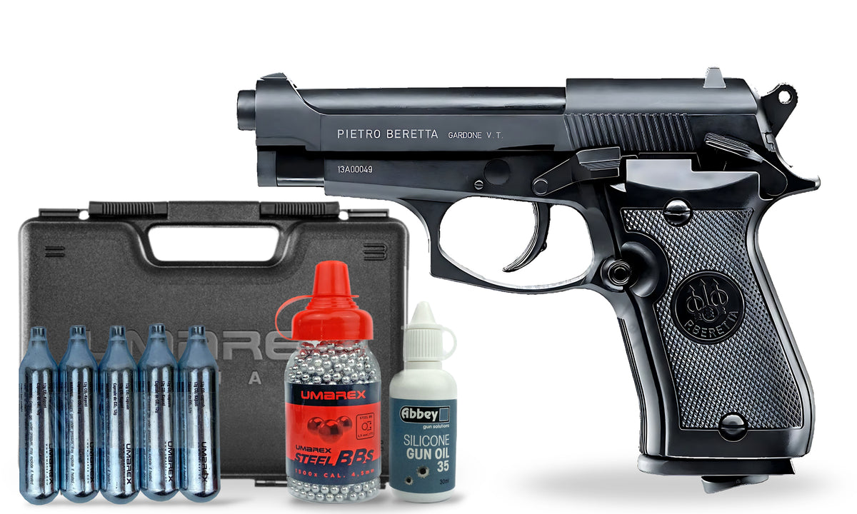 kit-premium Umarex Beretta MOD. 84 FS 4.5mm Air Pistol Premium Combo