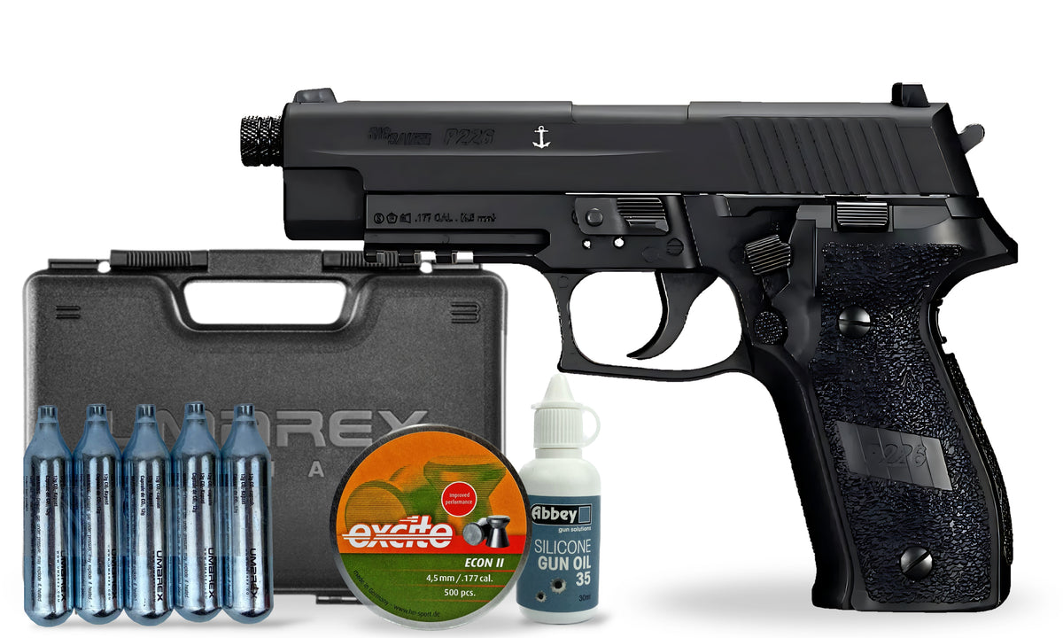 kit-premium Sig P226 CO2 Air Pistol .177 Premium Combo