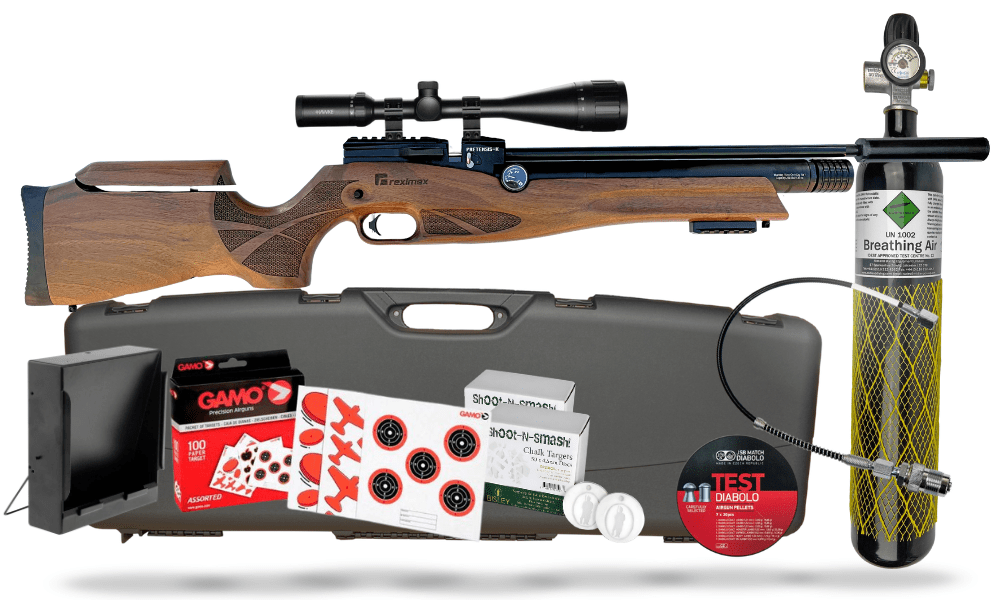 Reximex Pretensis K Premium Air Rifle Combo - Ronnie Sunshines