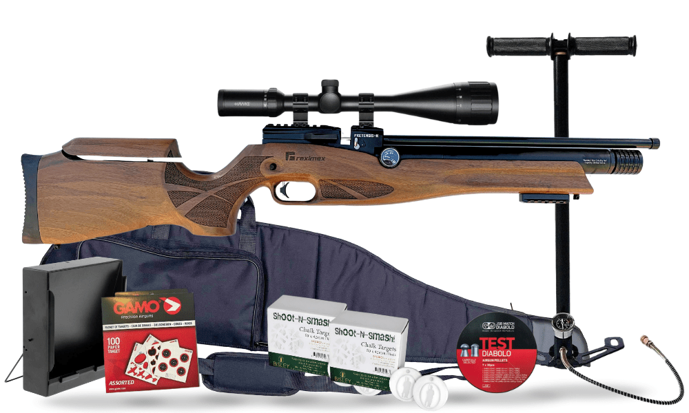 Reximex Pretensis K Regulated Air Rifle Combo - Ronnie Sunshines
