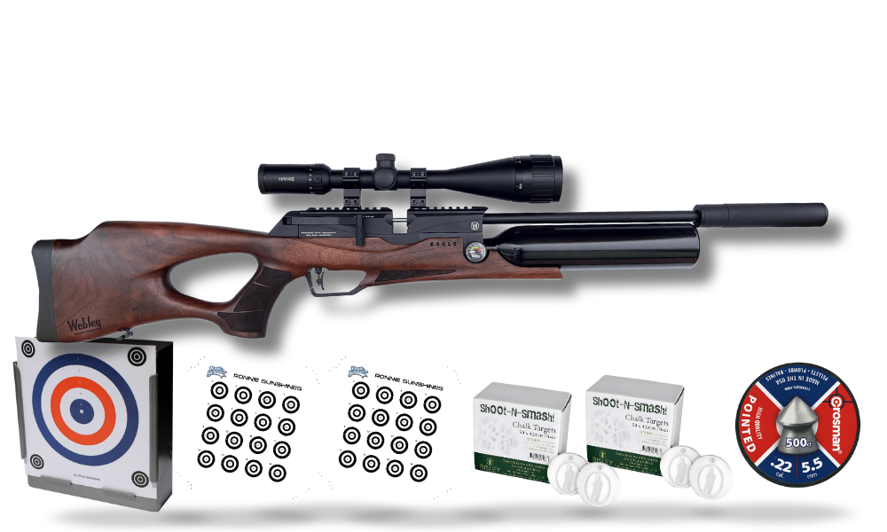 Webley Eagle PCP Air Rifle Combo - Ronnie Sunshines