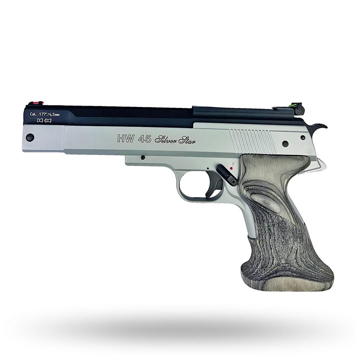 Weihrauch HW45 Silver Star Air Pistol - Ronnie Sunshines