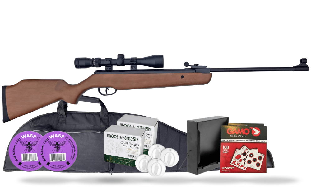 XS19 Air Rifle Combo Kit .22 - Ronnie Sunshines