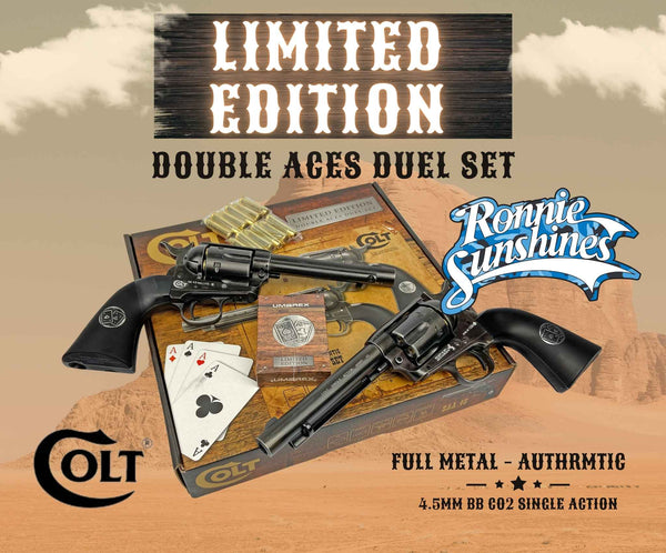 Colt Double Aces Duel Revolver Set 4.5mm