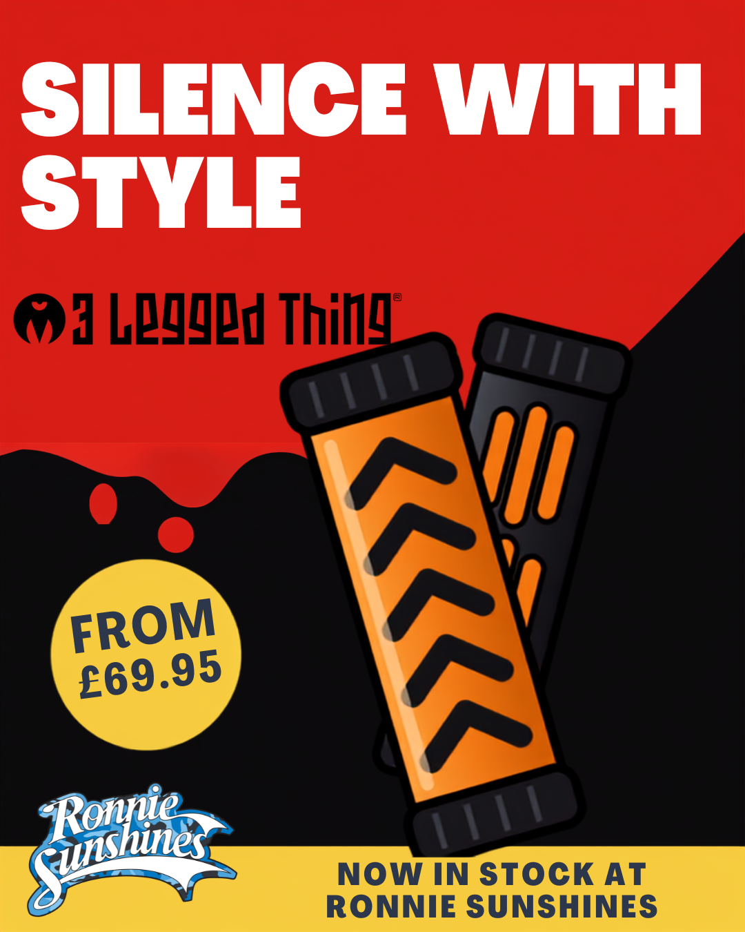 3 Legged Thing Silencers