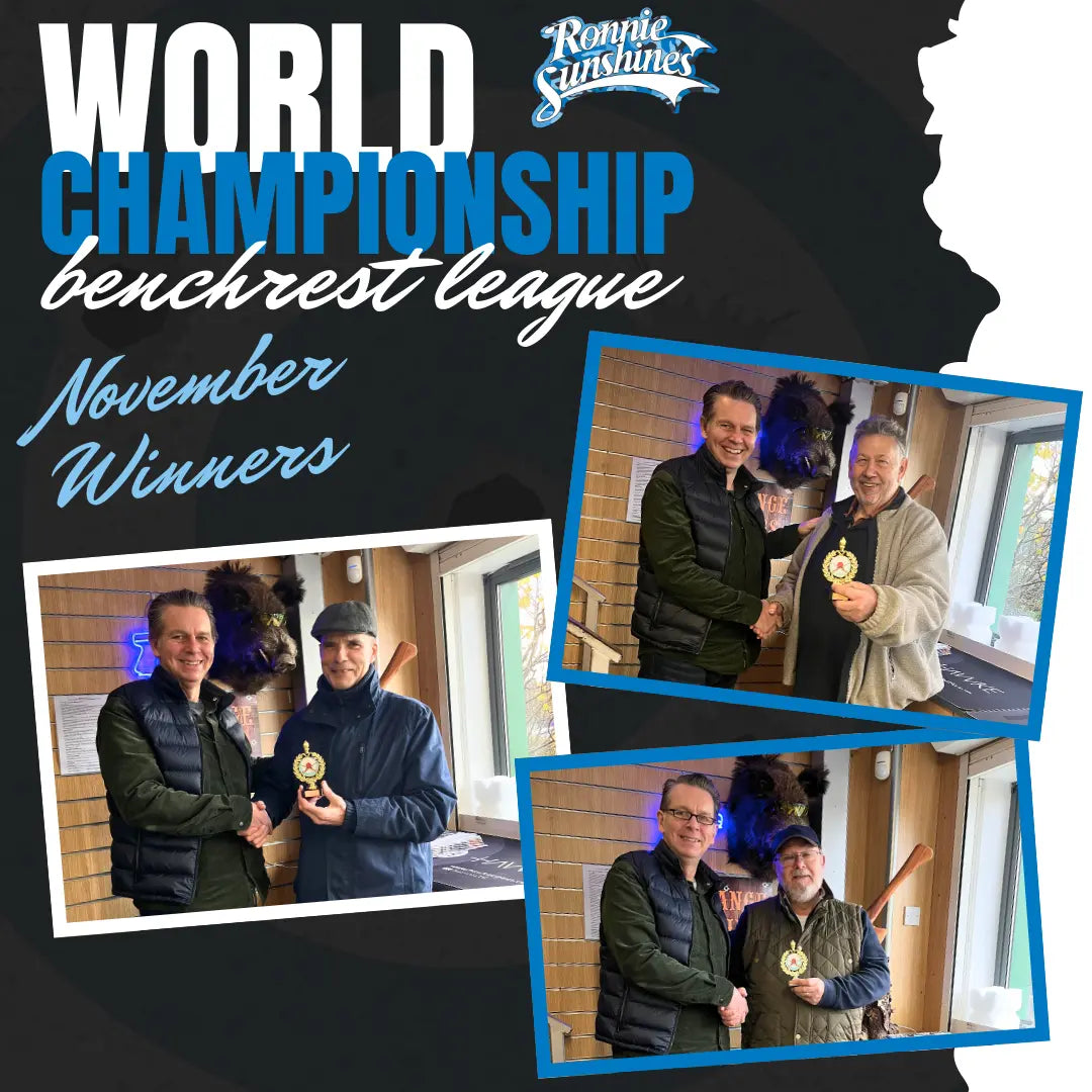 World Benchrest Championships 🎉 November Winners Announced! 🏆 - Ronnie Sunshines