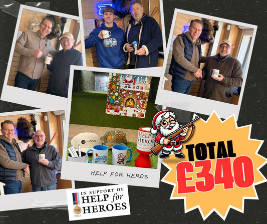 Celebrating Success: Raising £340 for Help For Heroes and Honoring Our Top Shooters! - Ronnie Sunshines