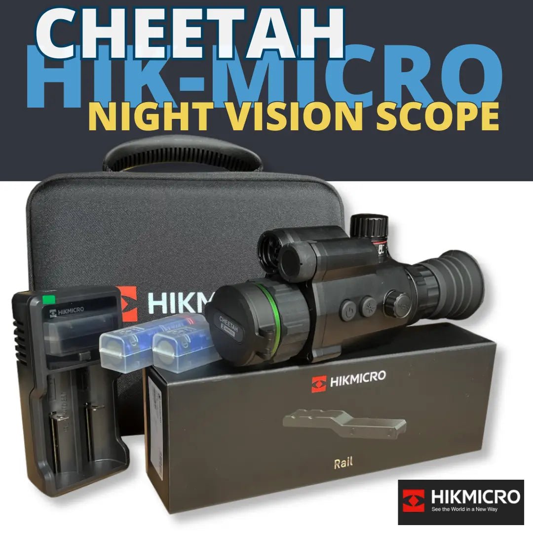 Not just any scope, the Hik Micro Cheetah LRF Day/Night Vision Scope functions as an all-seeing eye in the wild! - Ronnie Sunshines