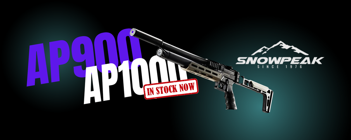 Snowpeak AP900 & AP1000 PCP Air Rifles