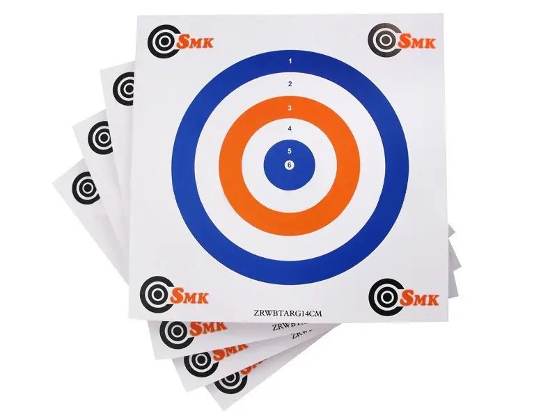 100 Card Targets 14 x 14cm Air Rifle Target - Ronnie Sunshines