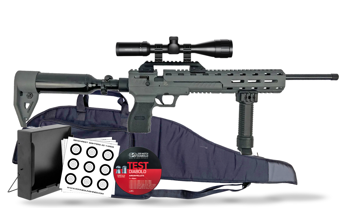 Webley Nemesis X PCP Air Rifle Combo