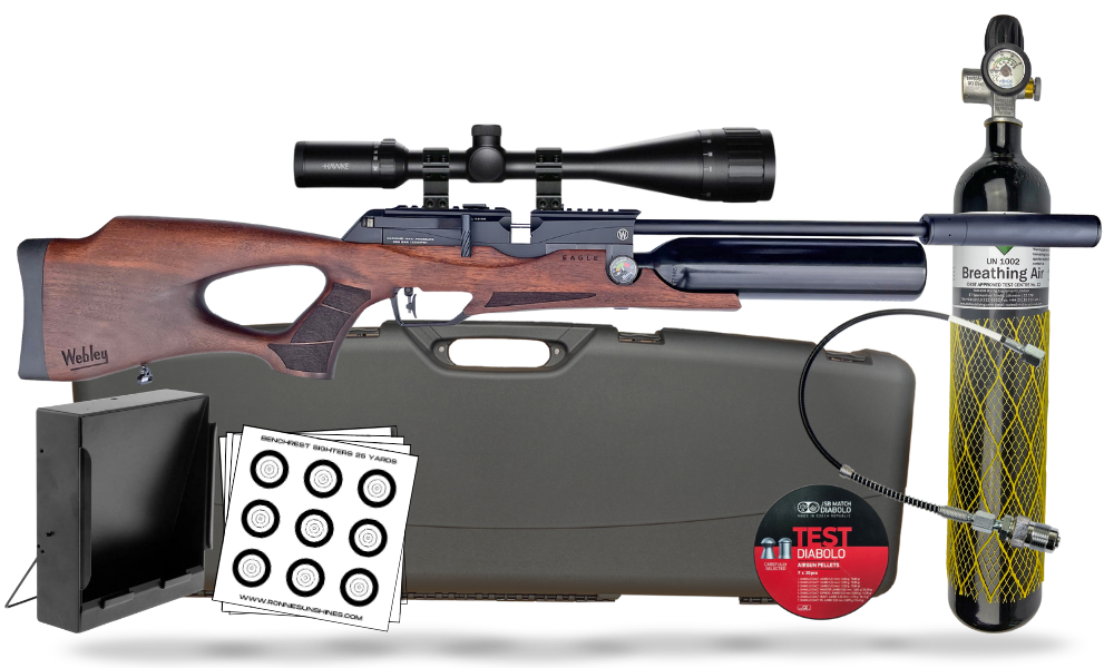 Webley Eagle PCP Air Rifle Combo (Premium) - Ronnie Sunshines