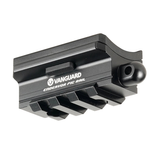 Vanguard Endeavor sling stud to Picatinny rail adaptor in black aluminium
