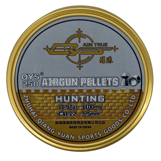 QYS .22 Air Rifle Pellets