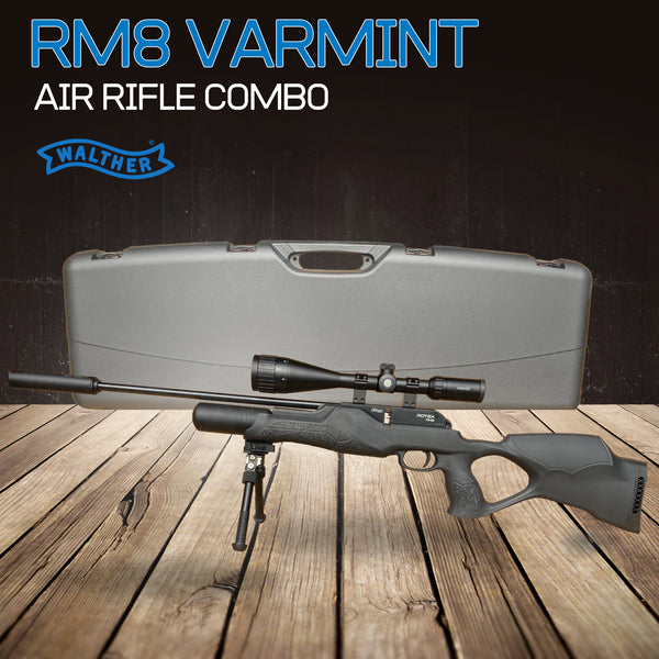 Walther Varmint RM8 Air Rifle Combo
