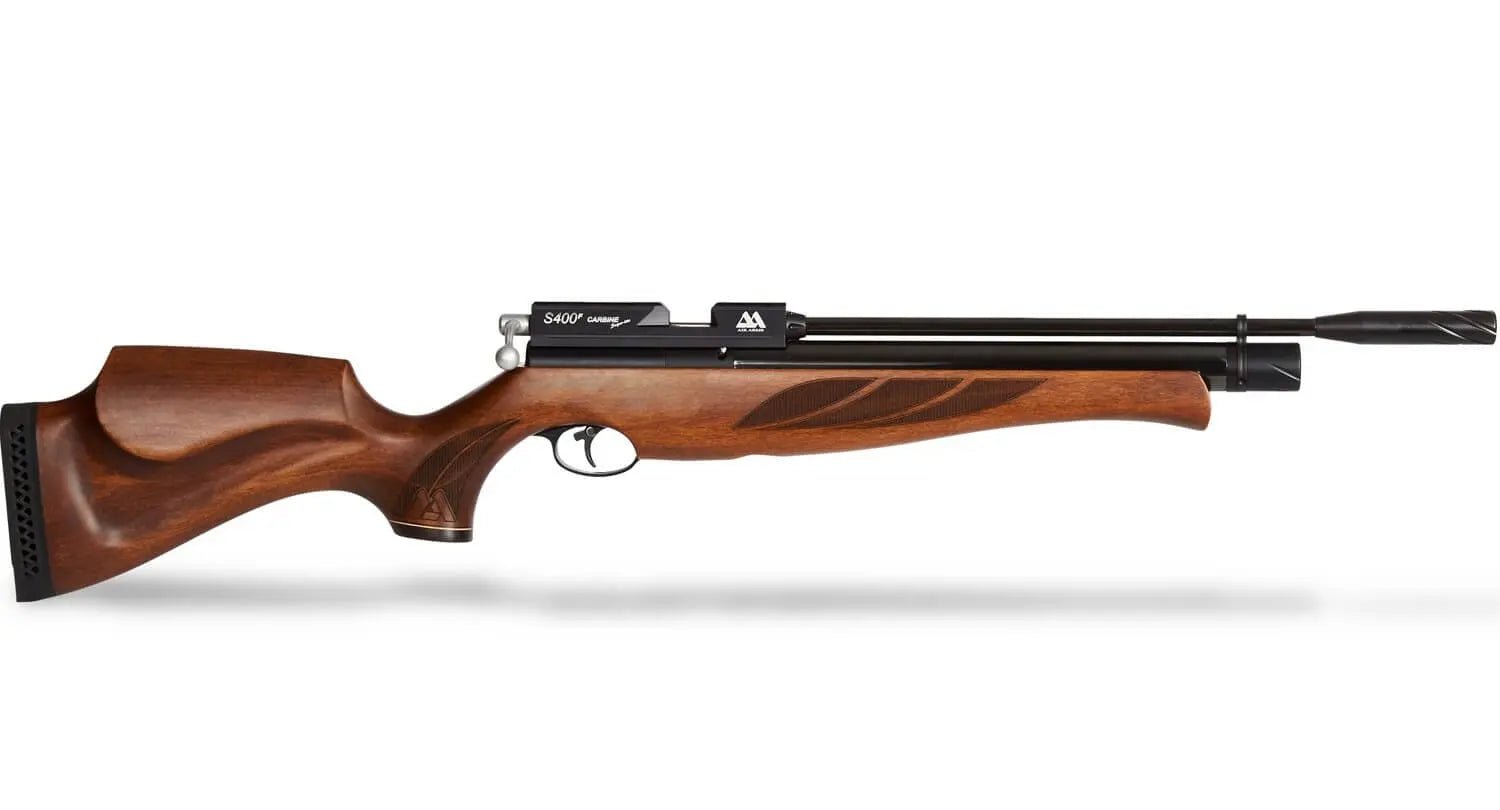 Air Arms S400 Supelite Traditional Brown PCP Air Rifle - Ronnie Sunshines