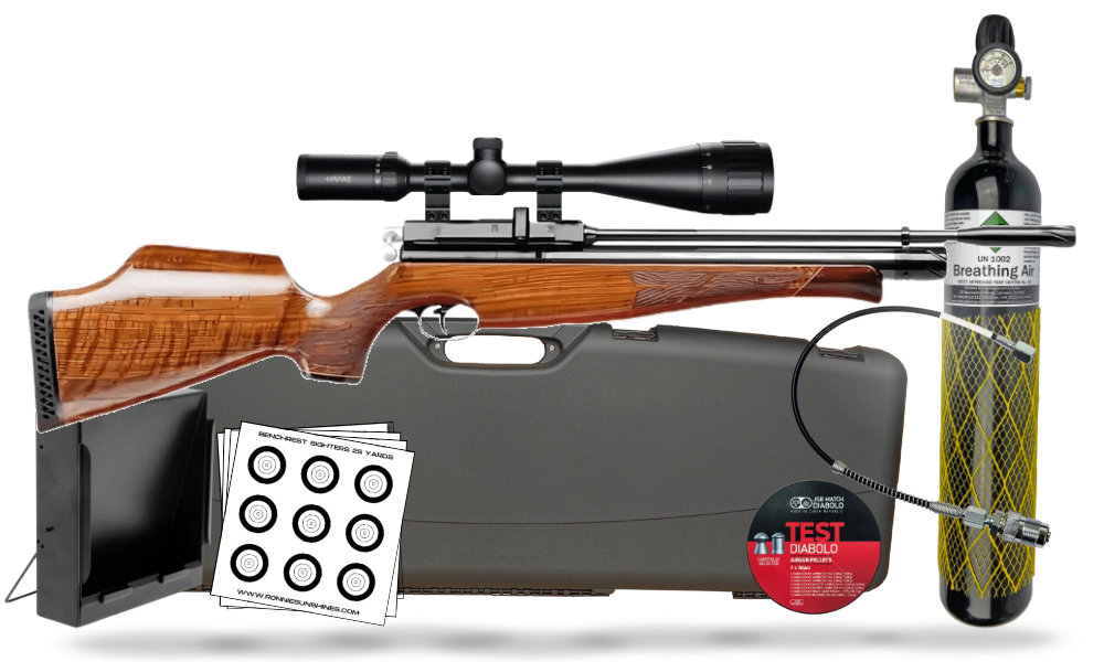 kit-premium Air Arms S410 Walnut Premium Combo