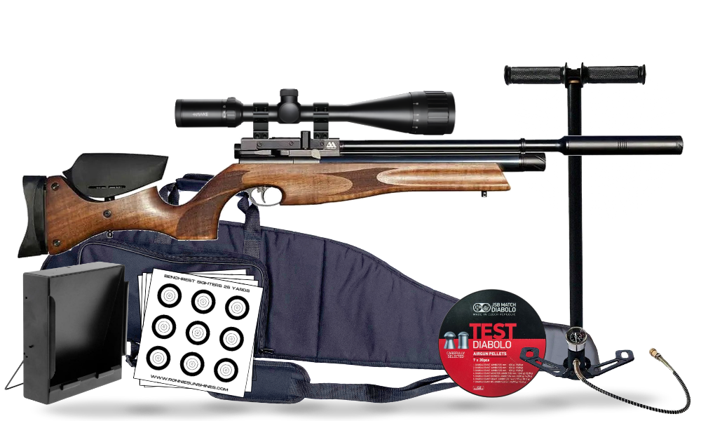 kit-standard Air Arms S510 Ultimate Sporter Walnut Standard Combo