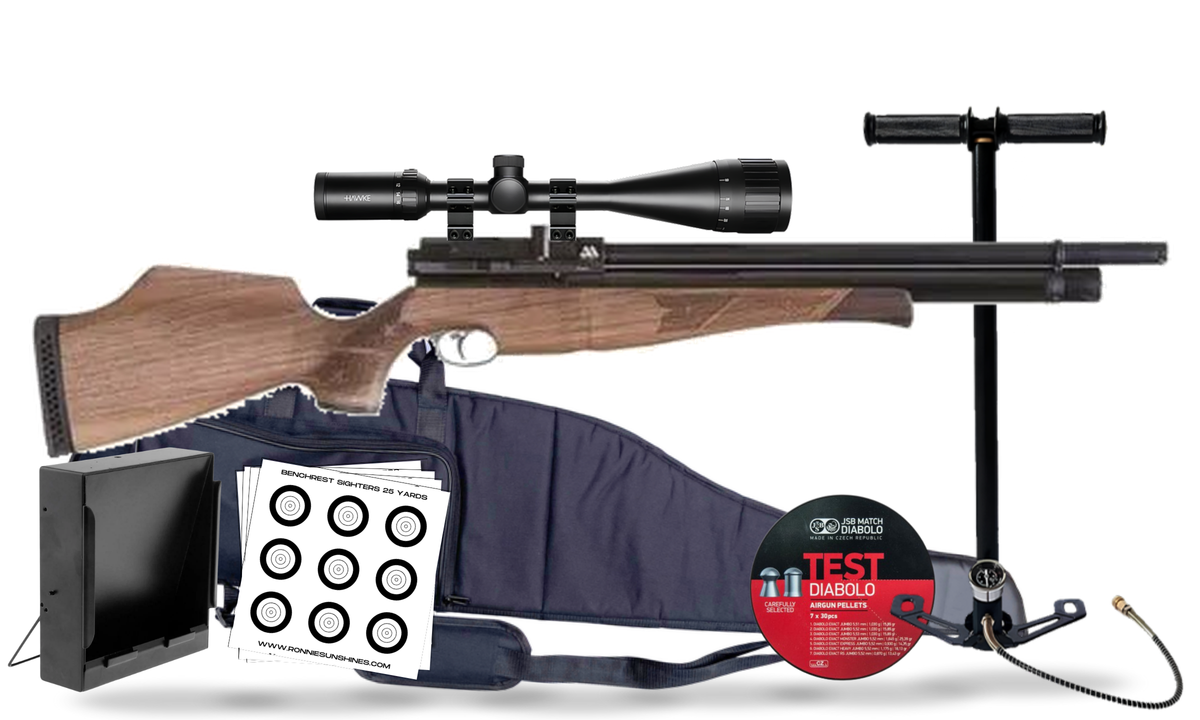kit-standard Air Arms S510 Walnut Standard Combo