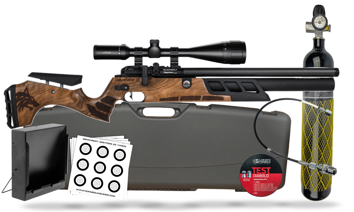 kit-premium Daystate Blackwolf Cylinder Walnut Premium Combo