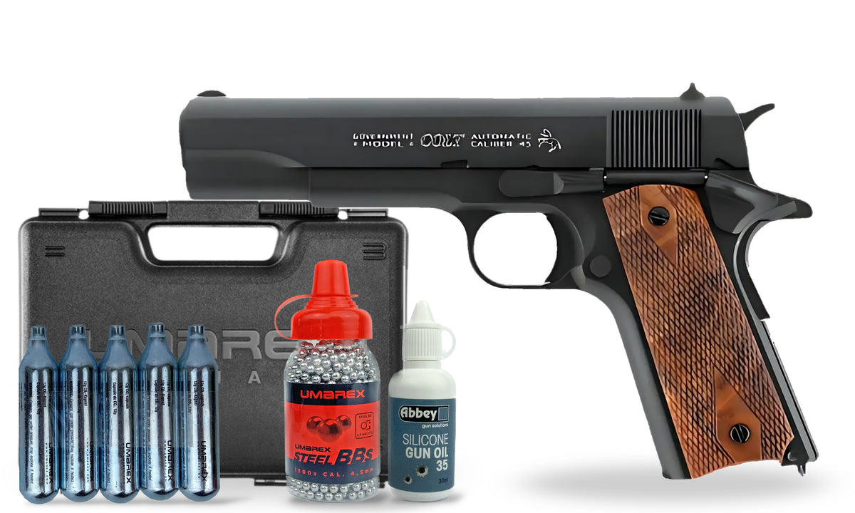 kit-premium Colt 1911 Classic 4.5mm Pistol Premium Combo