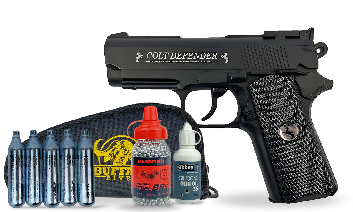 kit-standard Umarex Colt Defender 4.5mm BB Air Pistol Standard Combo