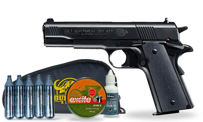 kit-standard Umarex Colt Government 1911 A1 Pellet Air Pistol Standard Combo