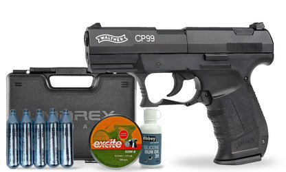 kit-premium Umarex Walther CP99 .177 Pellet Air Pistol Premium Combo