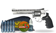 kit-standard Dan Wesson 6in .177 Pellet Revolver - Silver Standard Combo