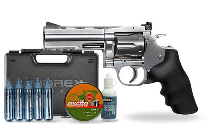kit-premium Dan Wesson 715 4in .177 Pellet Revolver Premium Combo