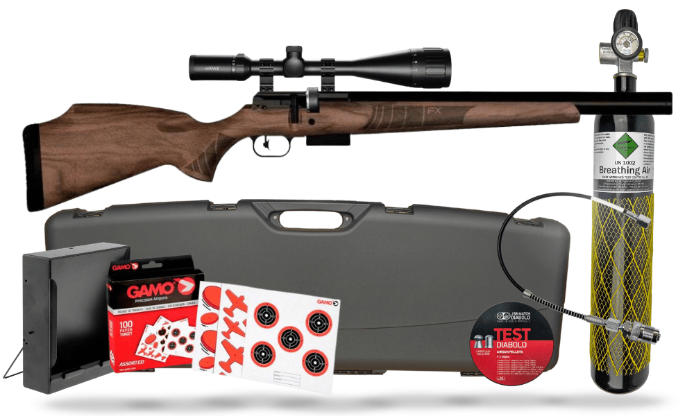 FX DRS Air Rifle Premium Combo (Walnut) - Ronnie Sunshines