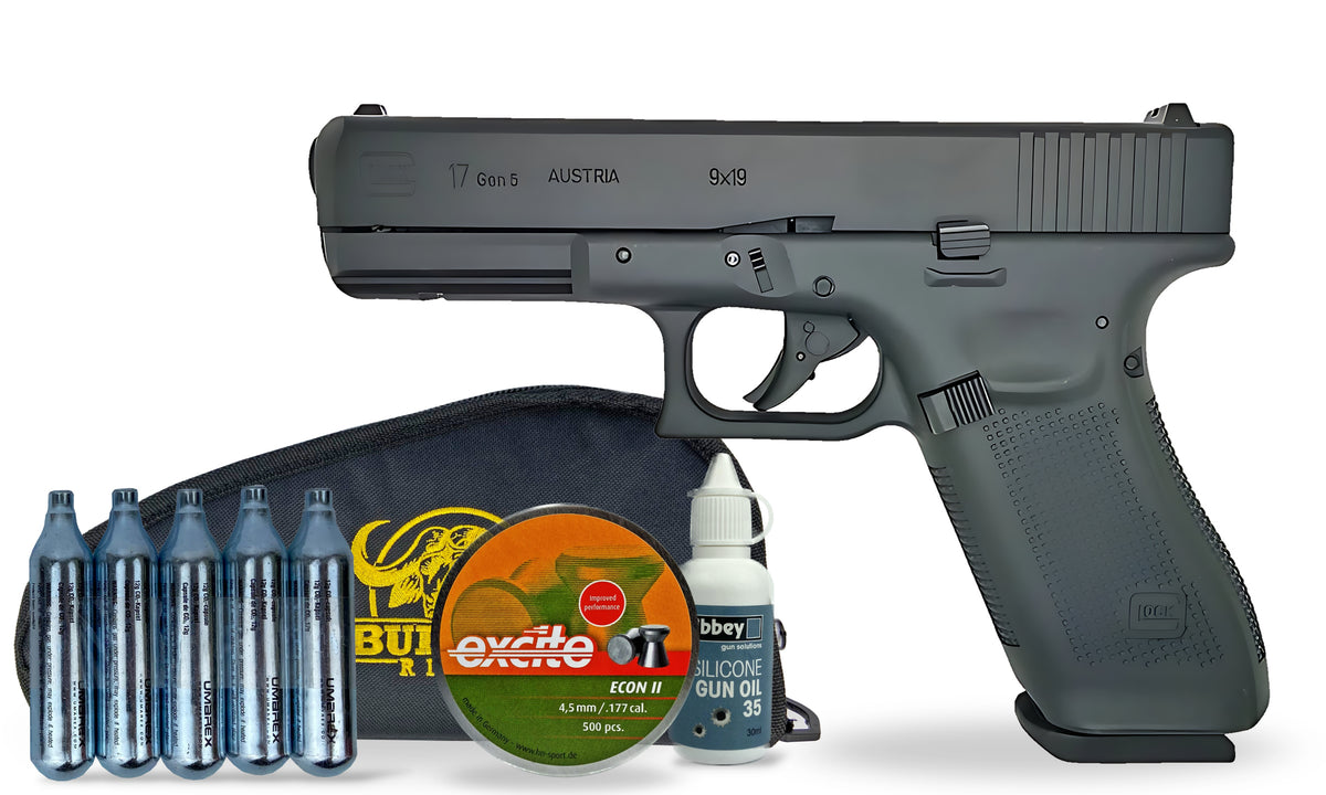 kit-standard Glock 17 Gen 5 .177 Pellet Pistol Standard Combo