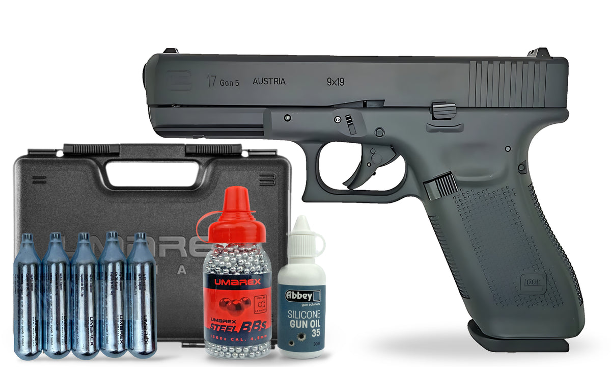 kit-premium Umarex Glock 17 4.5mm Gen 5 Air Pistol Premium Combo