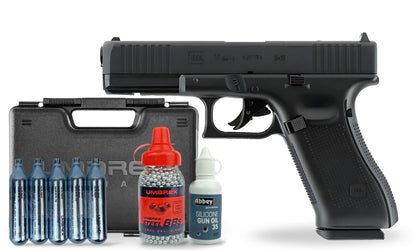kit-premium Glock 17 Gen 5 MOS 4.5mm BB Air Pistol Premium Combo