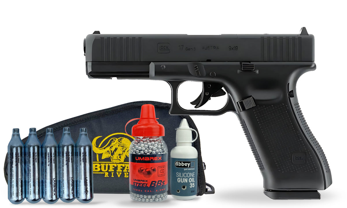 kit-standard Glock 17 Gen 5 MOS 4.5mm BB Air Pistol Standard Combo