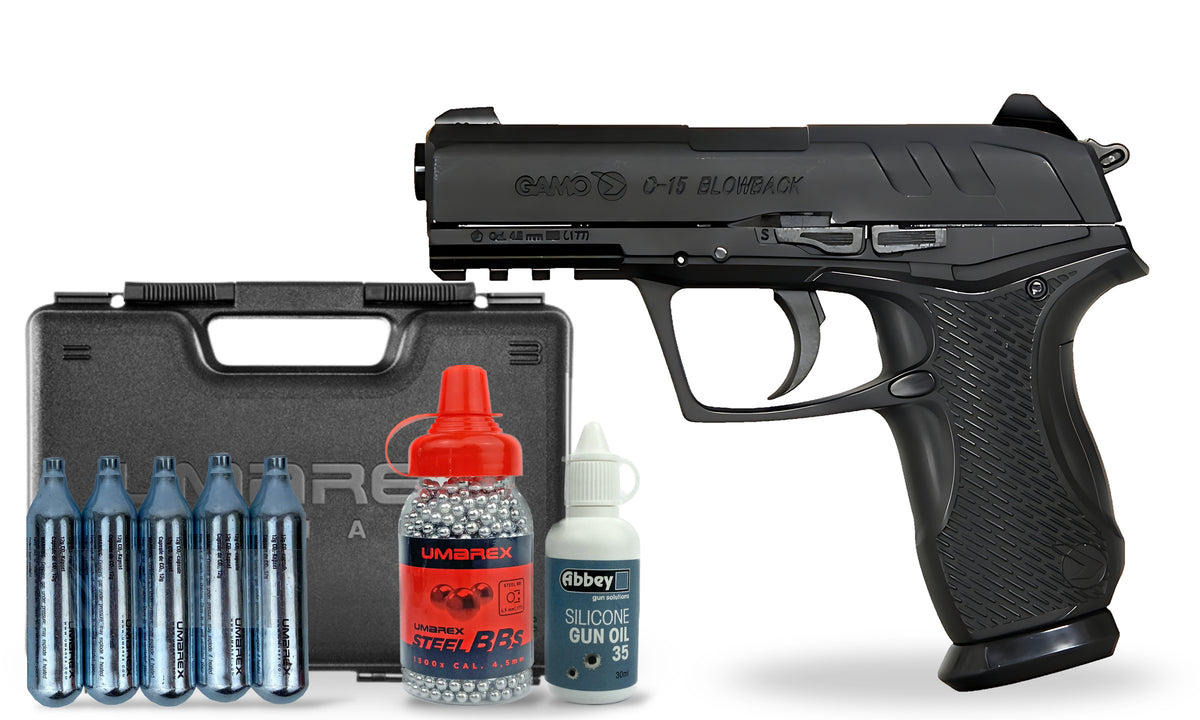 kit-premium Gamo C-15 Air Pistol Premium Combo