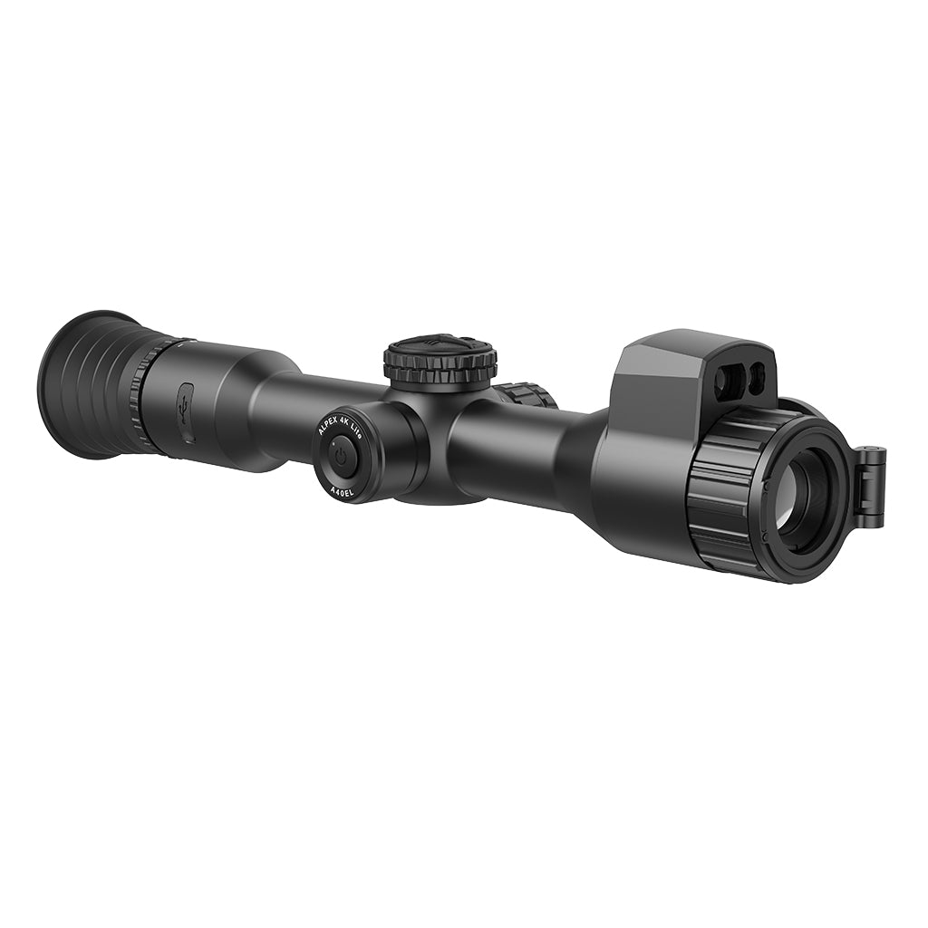 HIKMICRO Alpex 4K Lite LRF A40EL 40mm objective lens and rangefinder