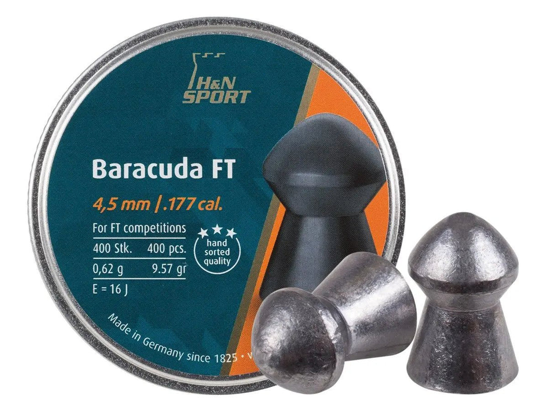 H&N Baracuda FT 4.51 .177 Pellets - Ronnie Sunshines