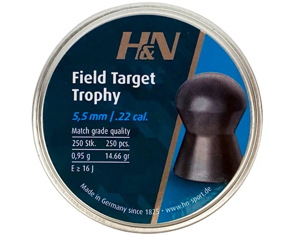 H&N Field Target Trophy .22 Pellets - Ronnie Sunshines