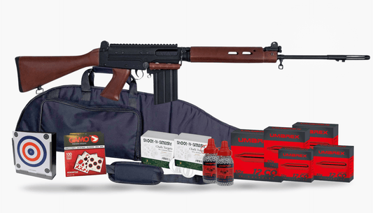 L1A1 SLR Co2 Air Rifle Combo (Wood Effect) - Ronnie Sunshines