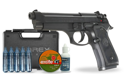 kit-premium Umarex Beretta M92 FS .177 Pellet Air Pistol Premium Combo