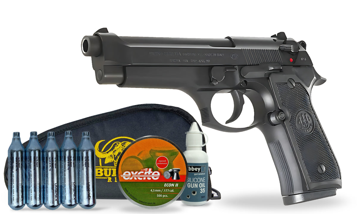 kit-standard Umarex Beretta M92 FS .177 Pellet Air Pistol Standard Combo