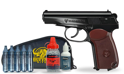 kit-standard Legend Makarov 4.5 mm CO2 Air Pistol Standard Combo